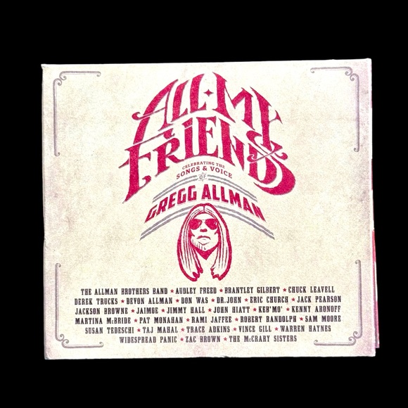 All My Friends Celebrating The Songs & Voice of Gregg Allman 2 CD & 1 BluRay Set - Picture 1 of 13